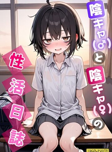 【永依藍LAB】陰キャ（♂）と陰キャ（♀）の性活日誌 モザイク版（単話）❤AI生成